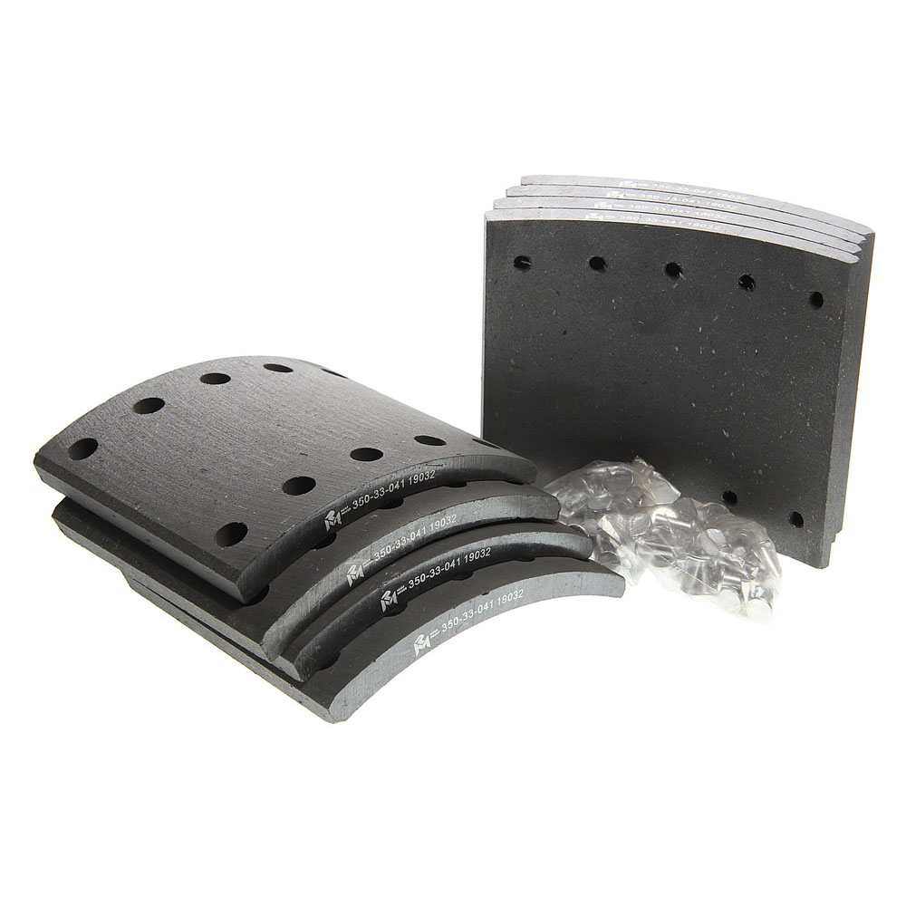 Накладка тормозной колодки BPW SAF 420*180 стандарт (19032) комплект на ось 8шт MEGA POWER