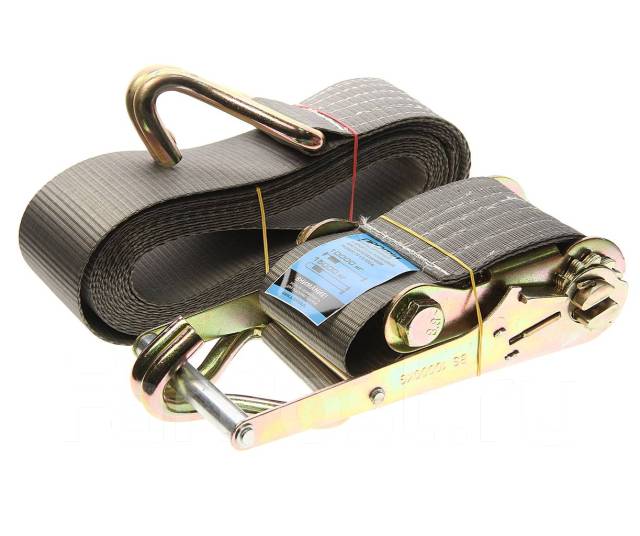 Стяжка крепления груза 10т 12м-100мм с храповиком АВТО-ТРОС