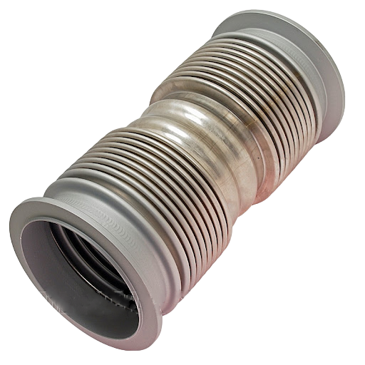 Металлорукав КАМАЗ 65115, 65117, 6520, 6460 дв.Cummins, сильфон, L=292мм., d=120мм., под хомут V-обр