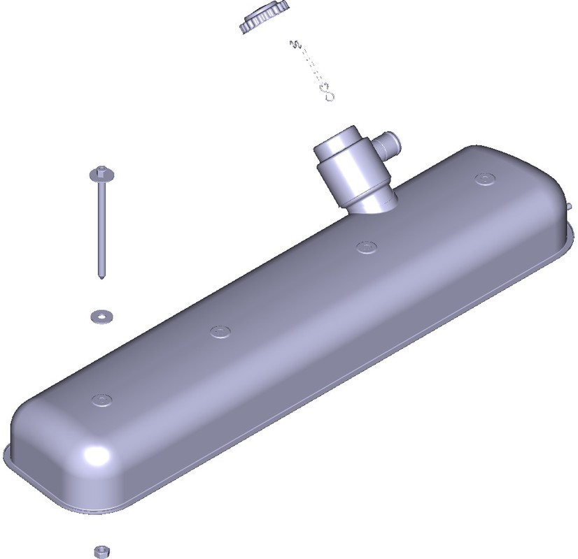Крышка головки цилиндров ЯМЗ