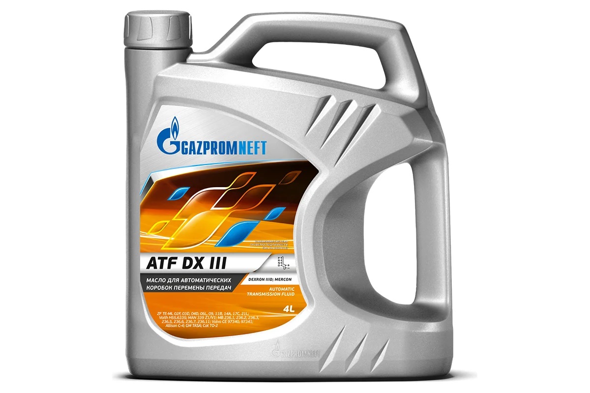 Масло Gazpromneft ATF DX III 4л/3.4кг