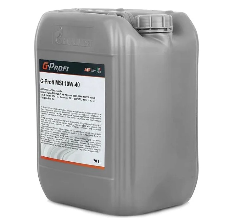 Масло моторное G-Profi MSI 10W40 (20л)