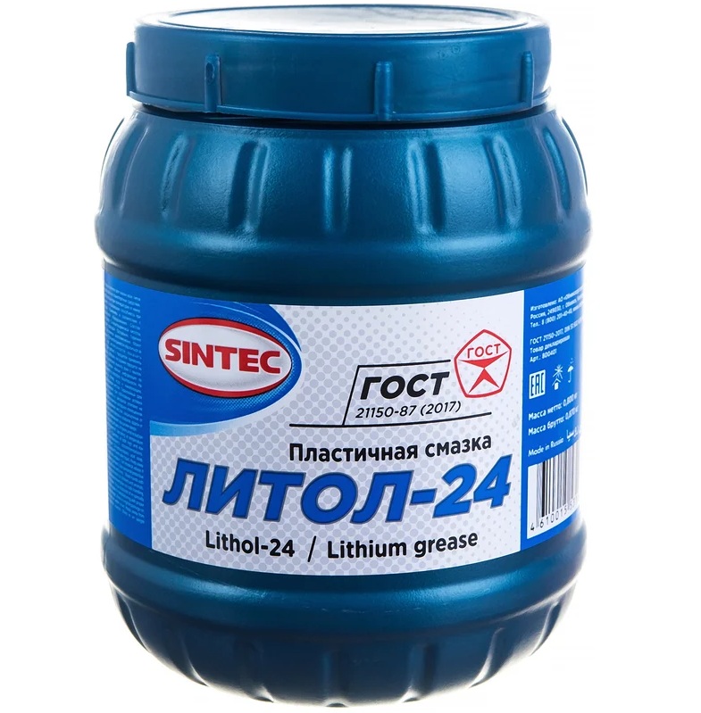 Смазка SIntec Литол-24 (ГОСТ) 800г