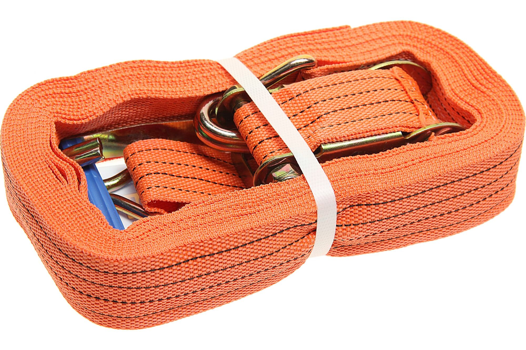 Стяжка крепления груза 5т 12м-50мм (полиэстер) с храповиком MEGA POWER