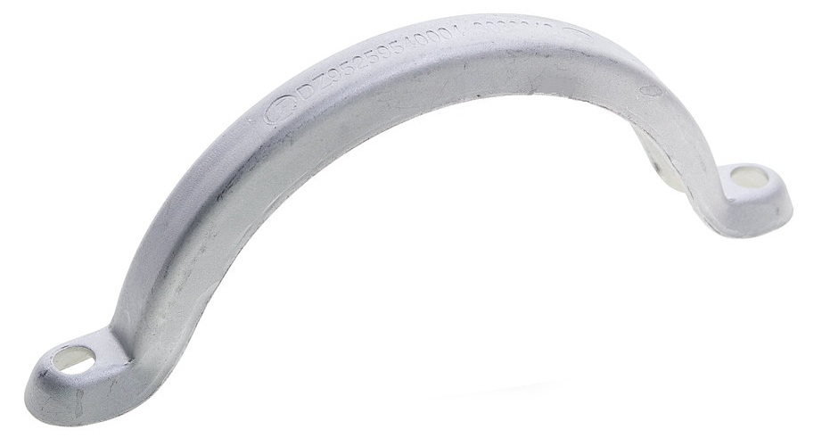 Хомут глушителя SHAANXI SHACMAN (полукольцо) (1шт) OE