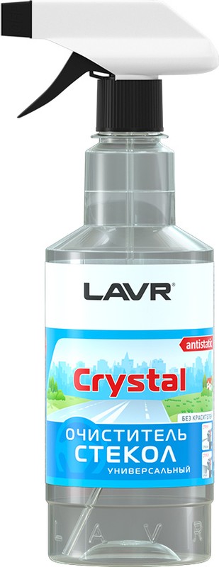 LAVR 1601 очиститель стекл Crystal, 500мл