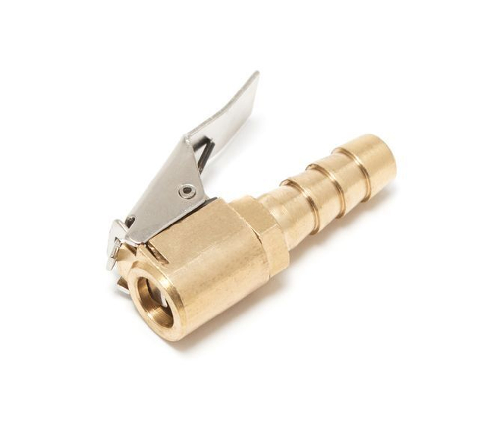 Наконечник подкачки быстрозажимной (ручной)-елочка 6мм 