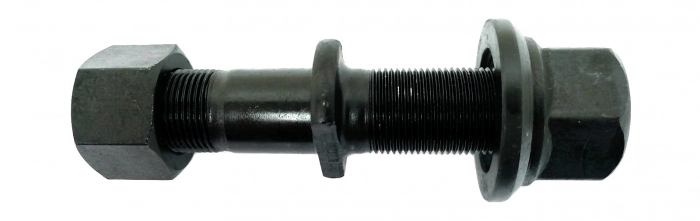 Шпилька колеса+2 гайки П/ПР FUWA (М24х1.5/М22х1.5 L135мм)