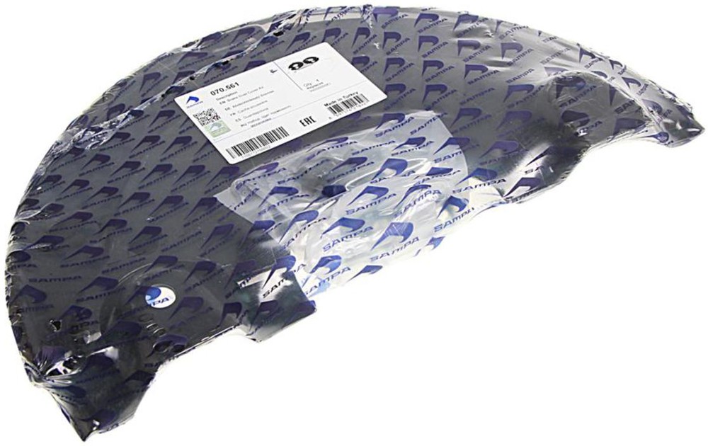 Щиток BPW барабана тормозного пылезащитный (комплект на ось, RD127 SN3616/3620) SAMPA