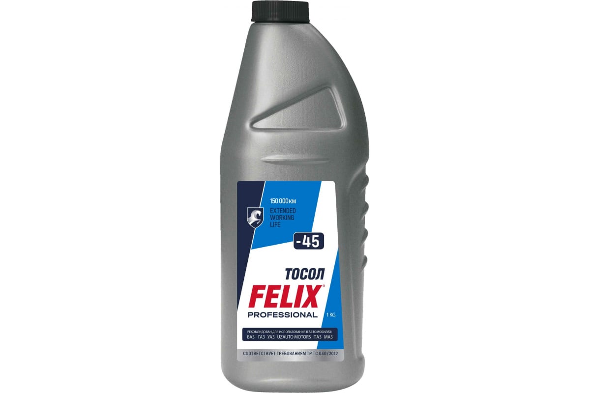 Жидкость охлаждающая Тосол (-45) FELIX, в п/э бут.1кг
