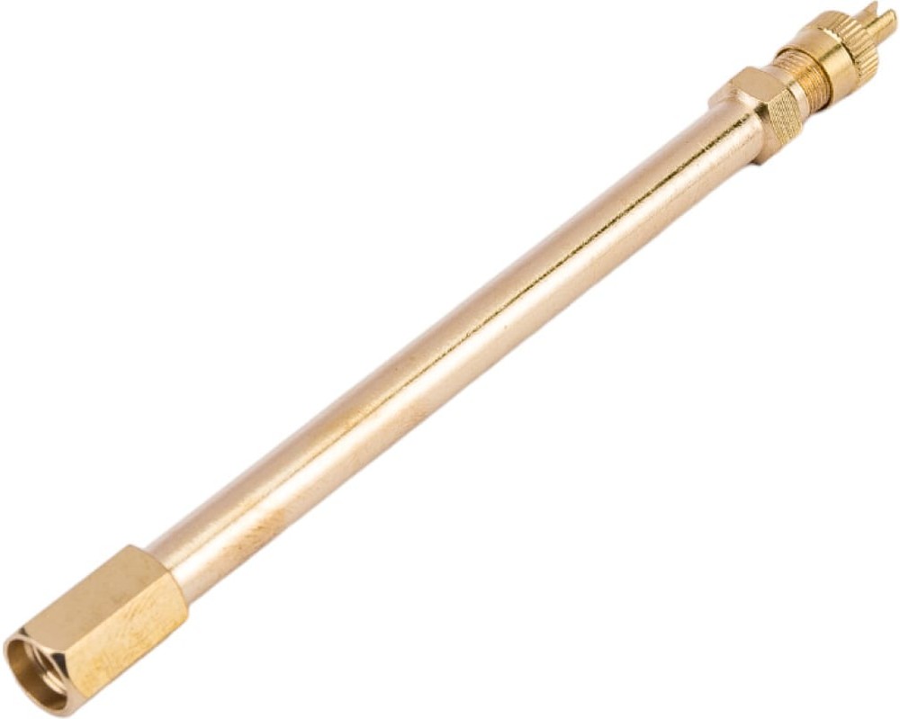 Удлинитель вентиля резиновый в металлической оплетке 125 мм