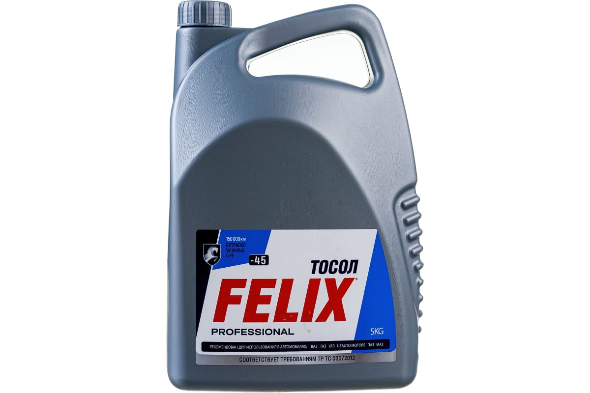 Жидкость охлаждающая Тосол (-45) FELIX, в п/э кан.5кг
