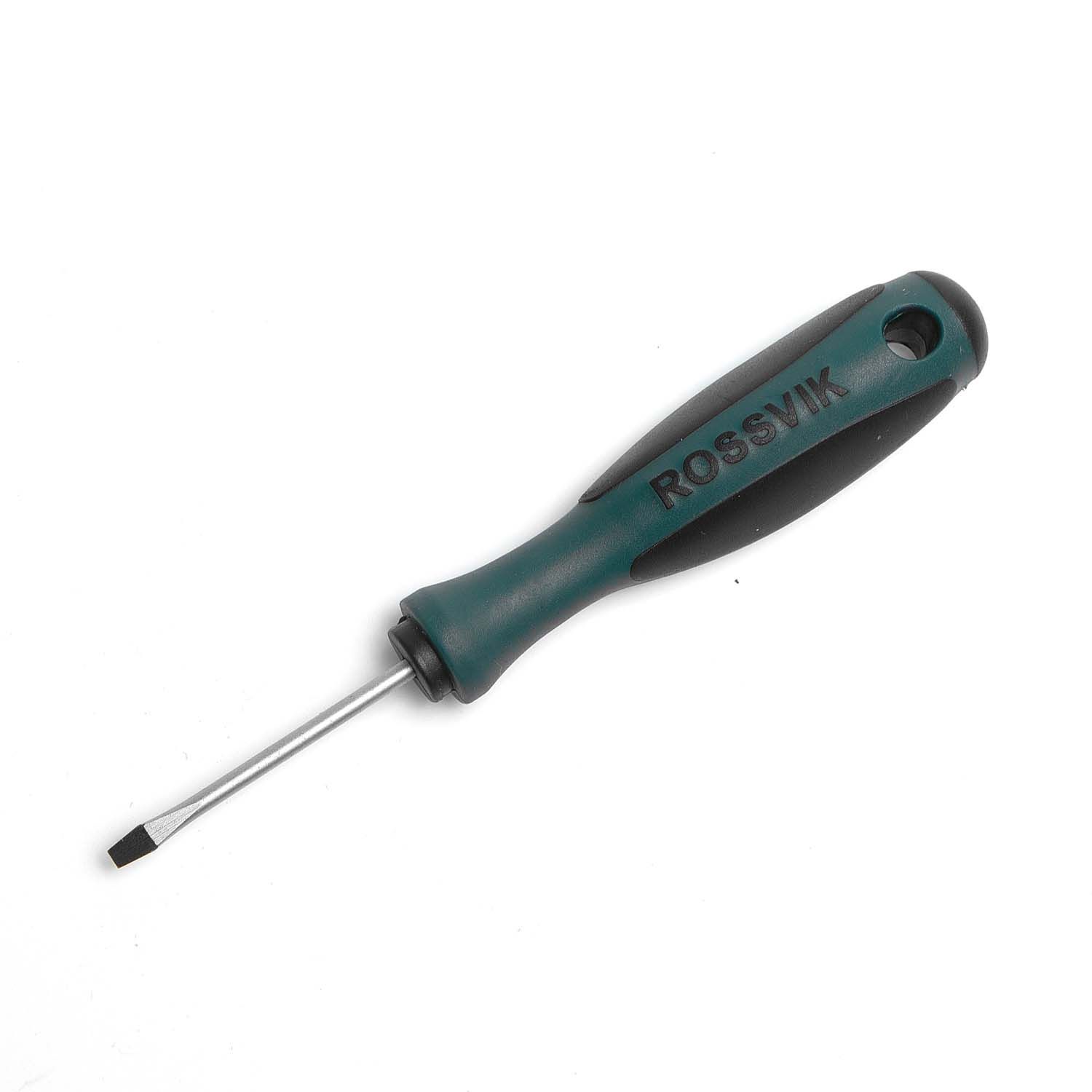 Отвертка шлицевая SL3x50 мм ROSSVIK