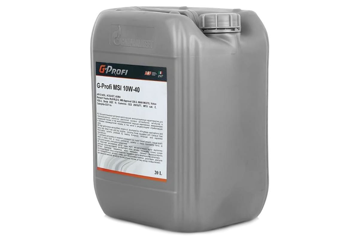 Масло G-Profi MSI 10W-40 20л/17кг