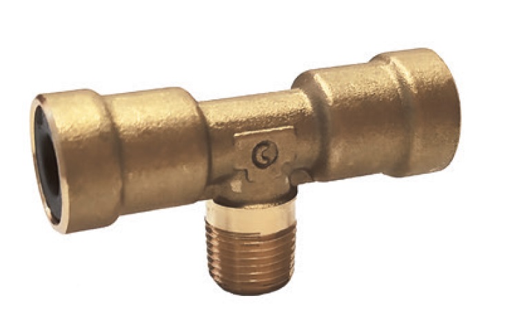 Фитинг тройник 9410 6-02- ( 6-М10х1,5-6) латунь. , шт