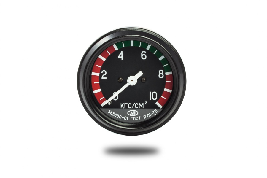Манометр ЛТЗ воздух 10атм. AVTOPRIBOR