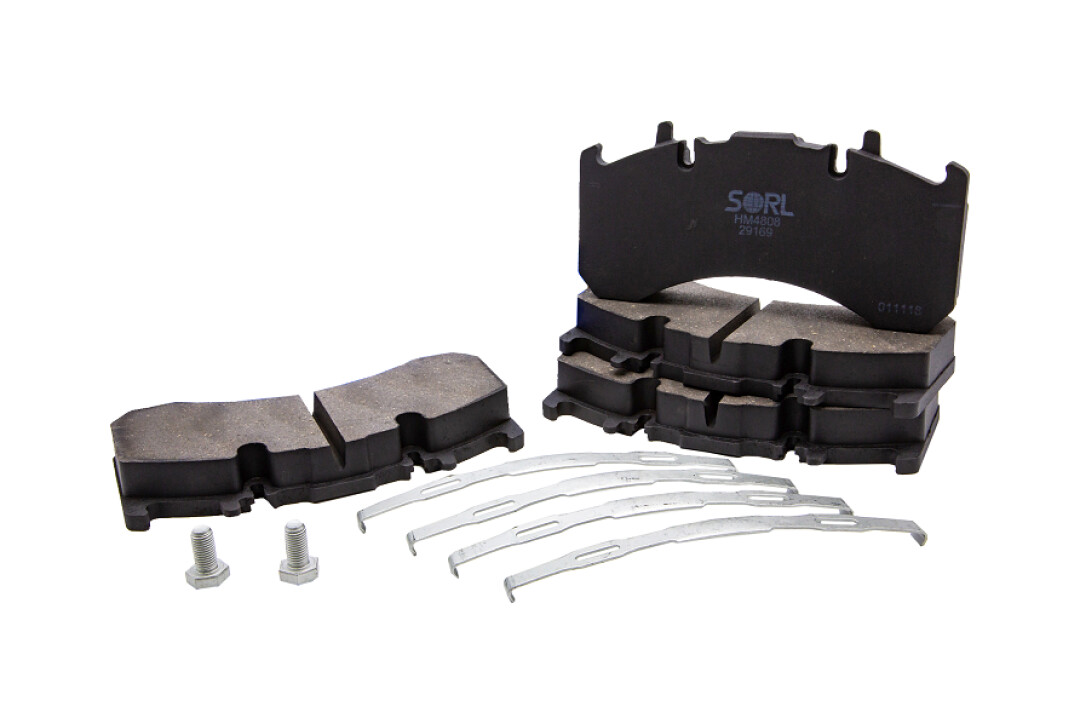 Колодки дискового тормоза 180.000169 (WVA 29169) Meritor