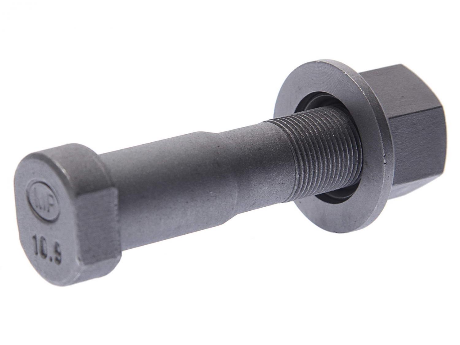 Болт ступицы МАЗ колеса М22*1,5*105.0 длинный ЕВРО (тефлон) с гайкой в сборе MEGA POWER