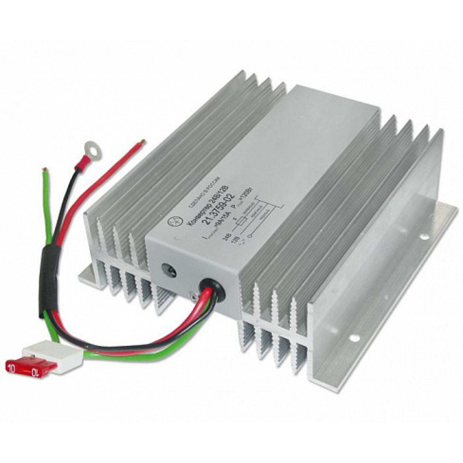 Преобразователь напряжения (инвертор) 24-12V 15А СОНАР