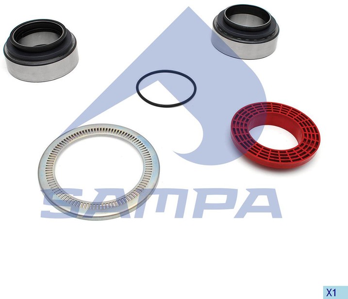 Блок подшипники ступицы Volvo Sampa