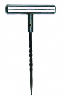 Шило напильник спиральное с металлической ручкой разборное ROSSVIK