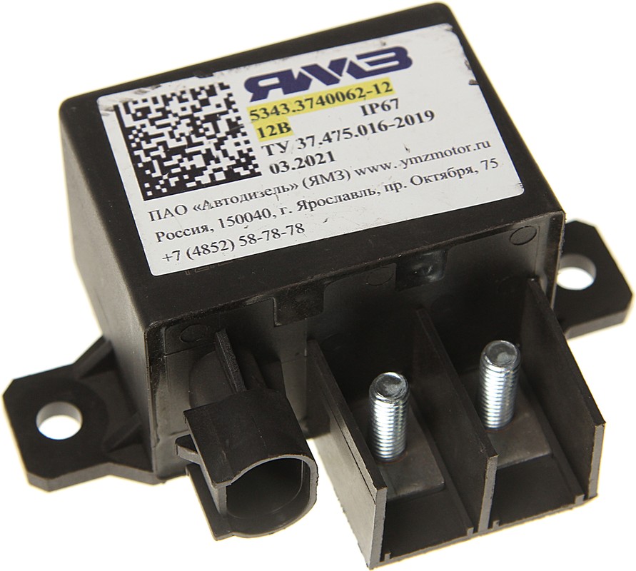 Реле включения свечей накаливания ЯМЗ-650.10 V23132-B2002-A200/B200 (аналог 650.3740062)АВТОДИЗЕЛЬ