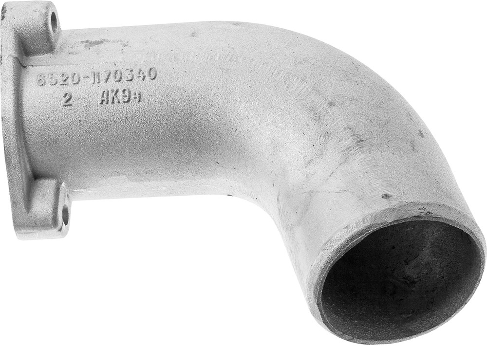 Патрубок интеркулера КАМАЗ Патрубок КАМАЗ-6520 теплообменника правый