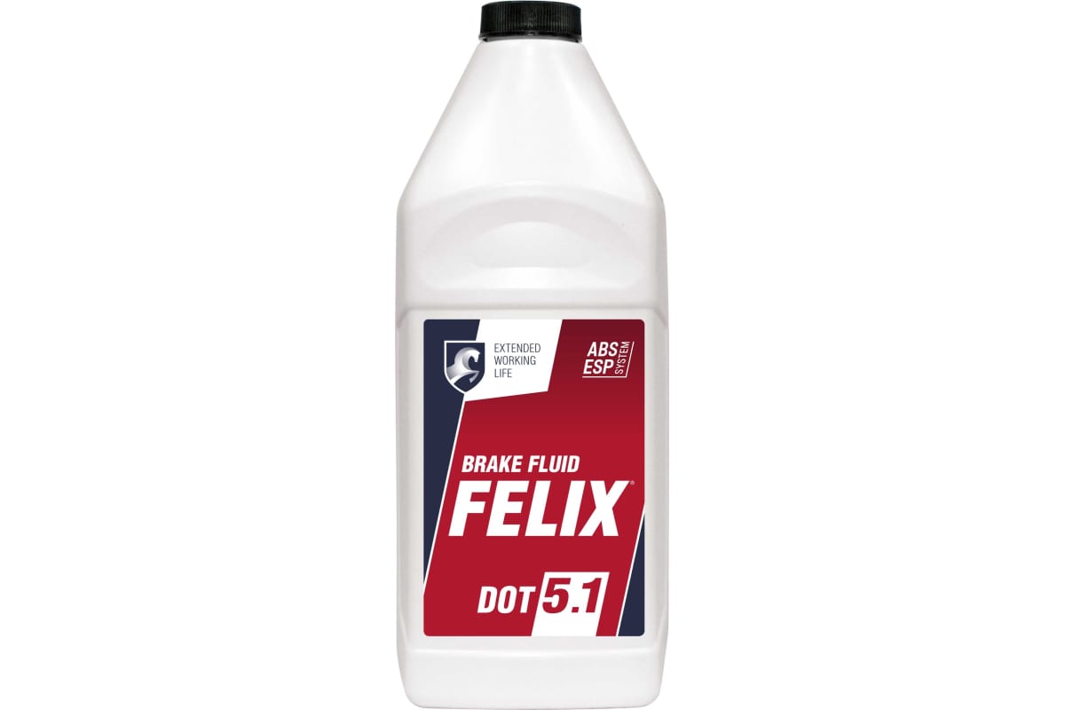 Жидкость тормозная Felix DOT 5.1, в п/э бут. 1 л