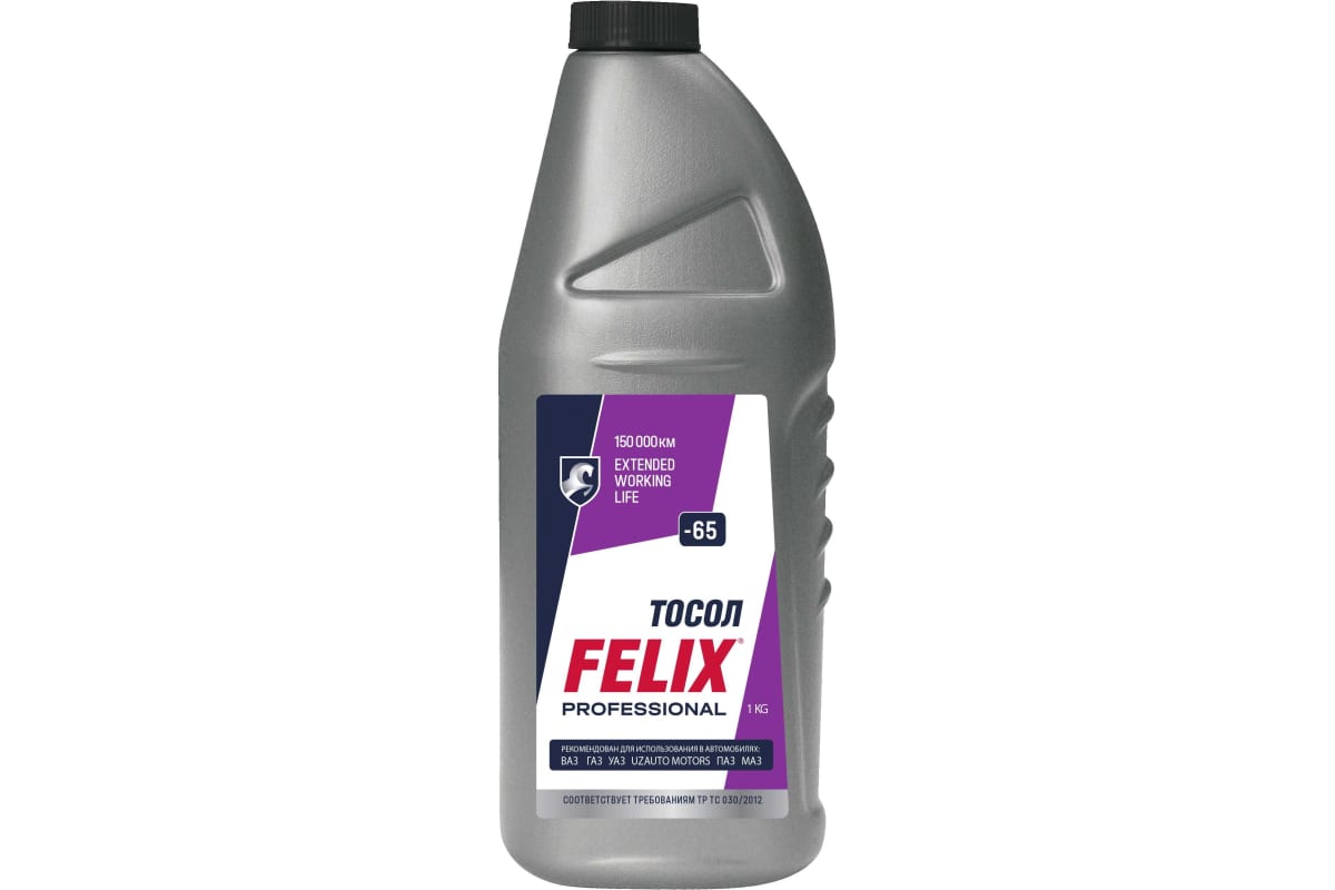 Жидкость охлаждающая Тосол (-65) FELIX, в п/э бут.1кг