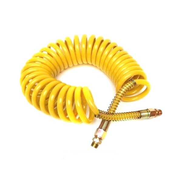 4527110570 Шланг витой пневматический желтый (М16х1,5)4000мм, шт